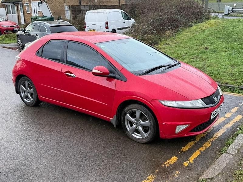 Used Honda Civic SI 98 HP (72 kW) 2010 Red Hatchback