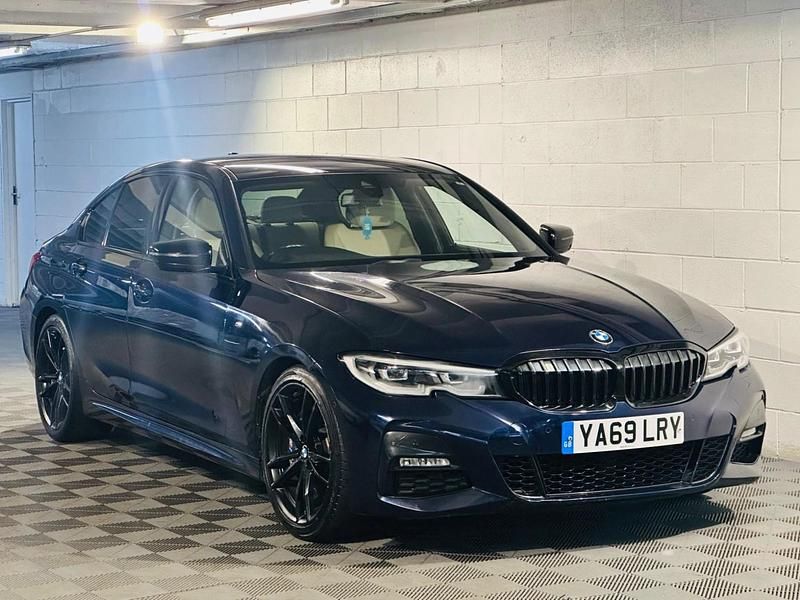 Blue Used 2019 BMW 320 M Sport Sedan | £19,989 (Fair price) - Image 1/4