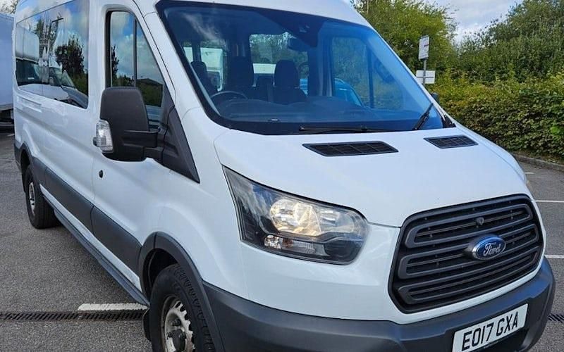 Used Ford Transit 125 HP (91 kW) 2017 White MPV