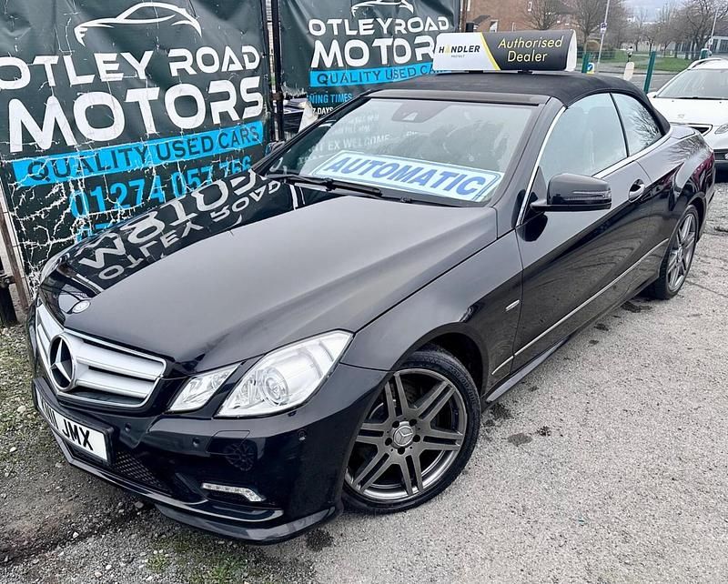 Used Mercedes E250 2011 Black Cabriolet