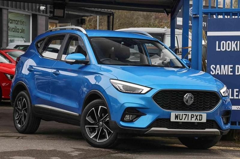 Used MG ZS Exclusive 111 HP (81 kW) 2021 Blue SUV