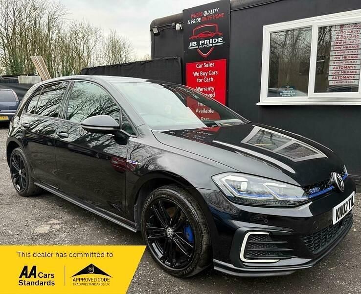 Used VW Golf VII GTE 204 HP (150 kW) 2018 Black Hatchback