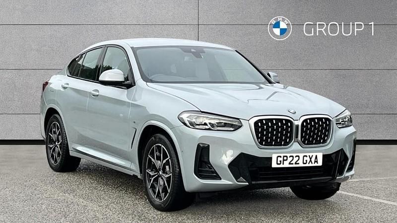 Grey Used 2022 BMW X4 M Sport SUV | £34,995 (Good price) - Image 1/4