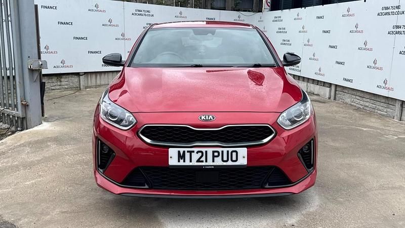 Used Kia ProCeed GT-Line 160 HP (117 kW) 2021 Red Estate