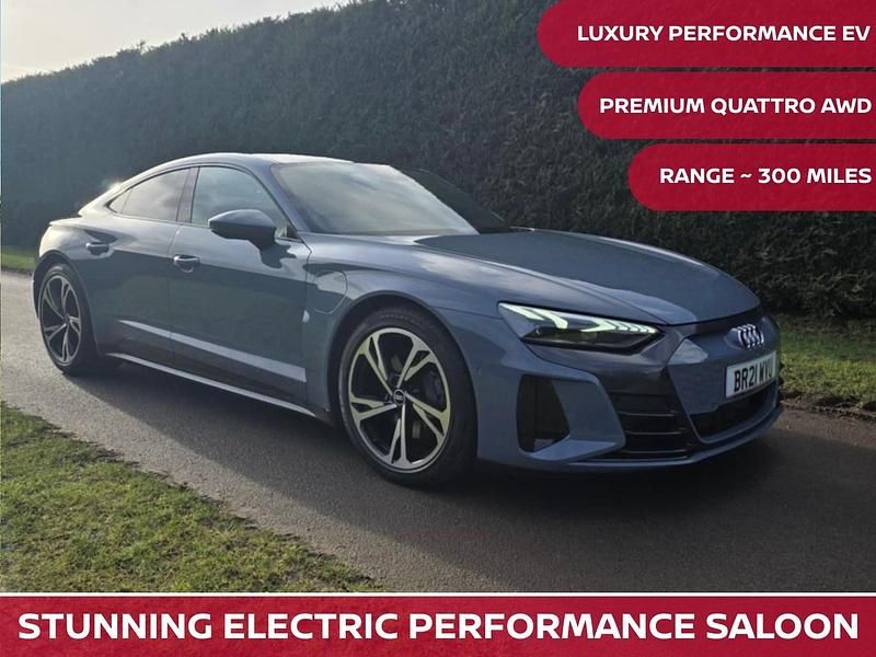 Used Audi e-tron GT quattro Comfort 389 kW (530 HP) 2021 Grey Sedan