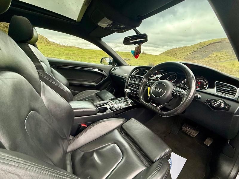 Used Audi A5 Black Edition 177 HP (130 kW) 2013 Blue Coupe