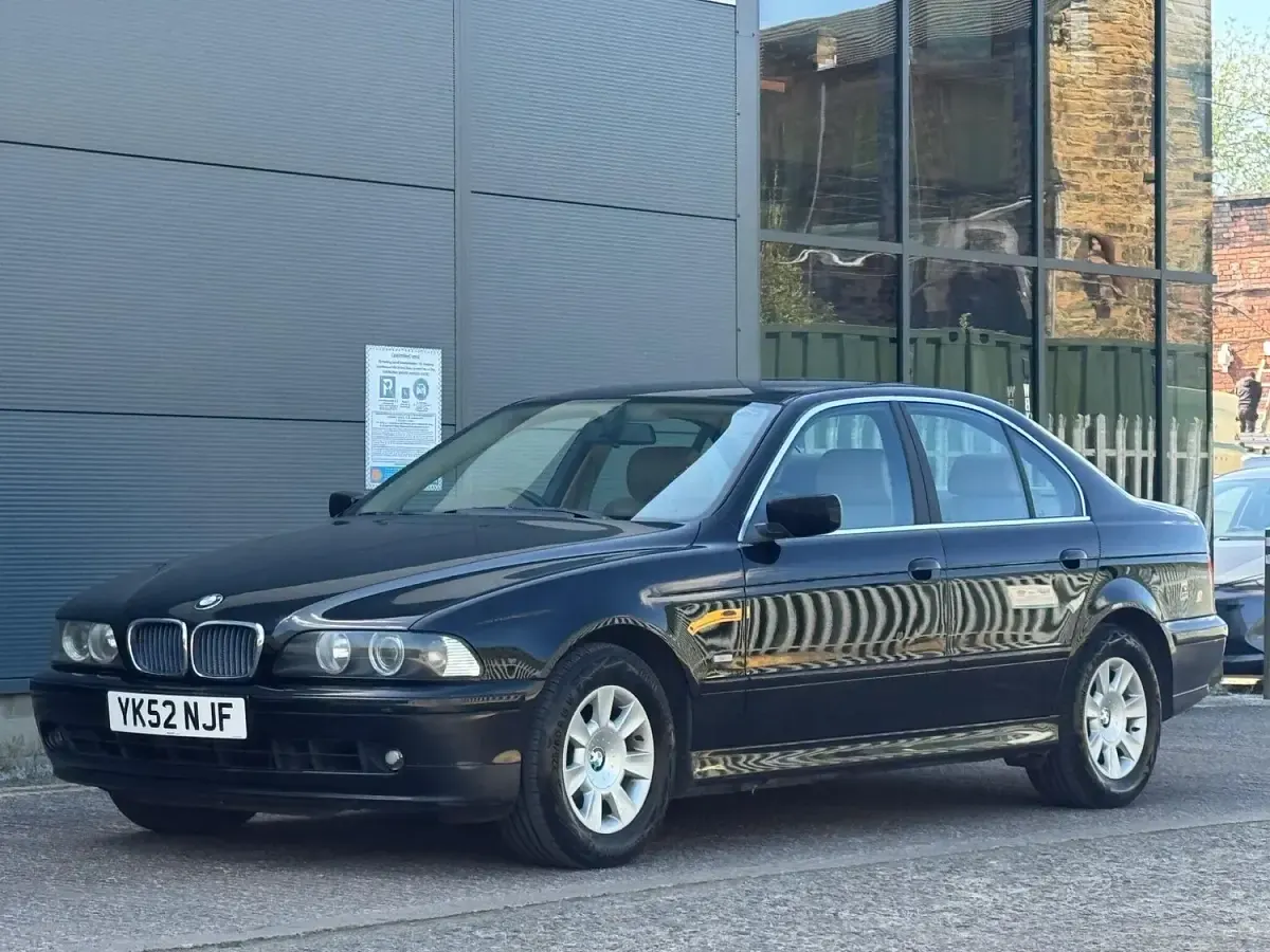 Used BMW 525 2002 Black Sedan