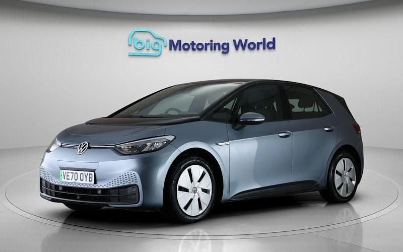 Used VW ID.3 Pro Performance 150 kW (204 HP) 2020 Blue Hatchback