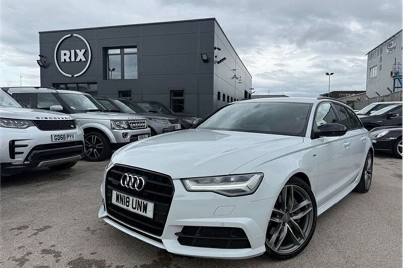 White Used 2018 Audi A6 Black Edition Estate | £16,500 - Image 1/4