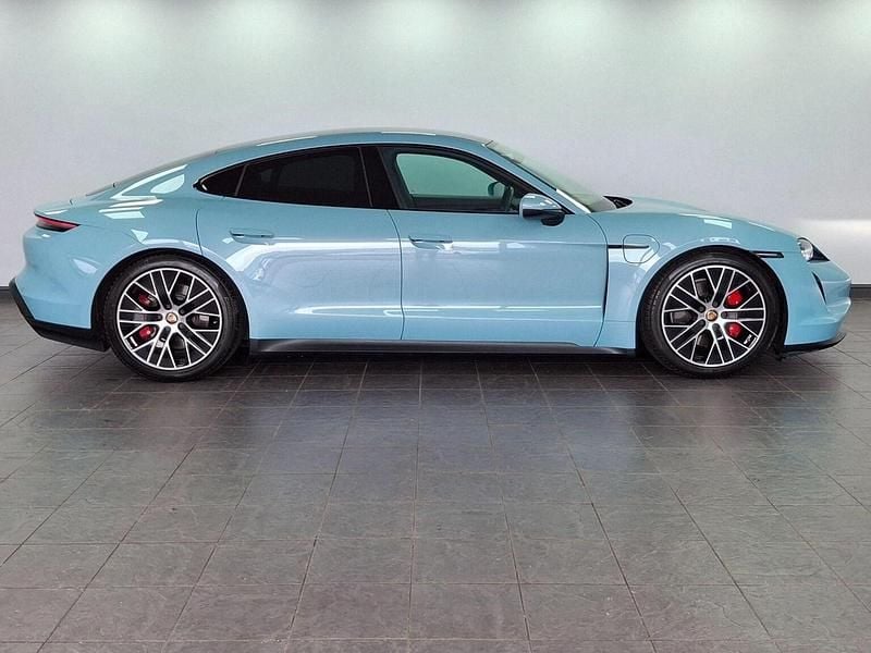 Used Porsche Taycan Performance Package 11 kW (15 HP) 2022 Blue Sedan
