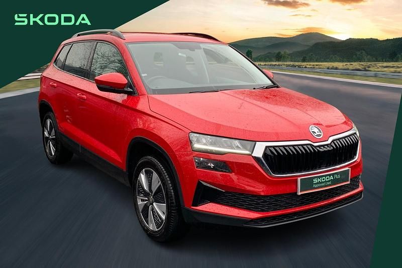 Used Skoda Karoq SE Drive 113 HP (83 kW) 2023 Red SUV