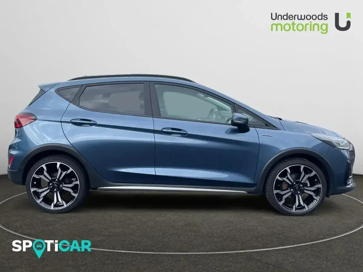 Used Ford Fiesta Active X 123 HP (90 kW) 2023 Blue Hatchback