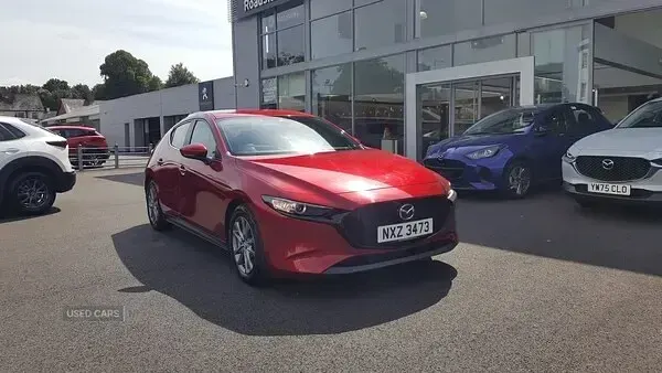 Used Mazda 3 122 HP (89 kW) 2019 Red Hatchback