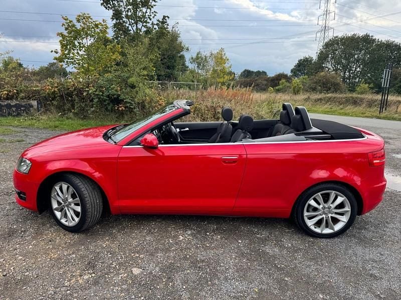 Used Audi A3 Cabriolet Sport 140 HP (102 kW) 2010 Red Cabriolet