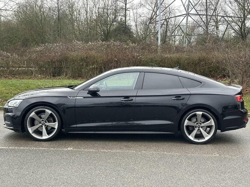 Used Audi A5 Sportback Black Edition 150 HP (110 kW) 2020 Black Hatchback