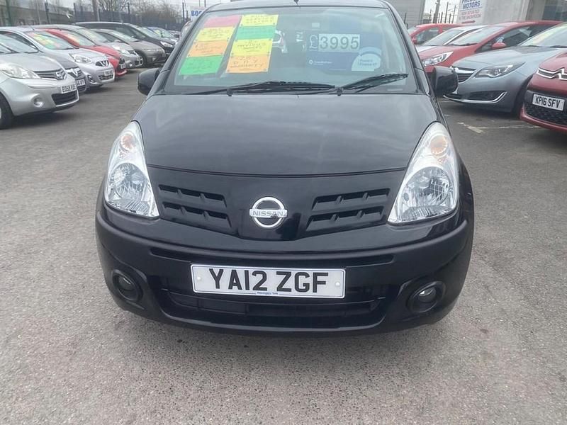 Used Nissan Pixo N-TEC 68 HP (50 kW) 2012 Black Hatchback