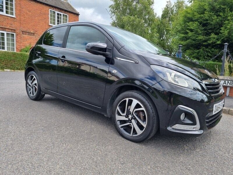 Black Used 2014 Peugeot 108 Allure Hatchback | £4,295 (Fair price) - Image 1/4