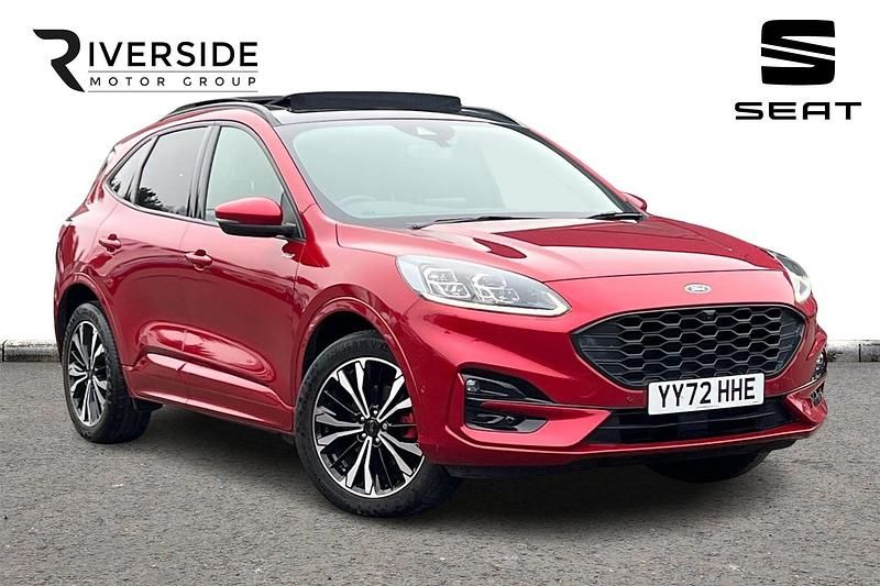 Used Ford Kuga ST-Line X 225 HP (165 kW) 2022 Lucid red exclusive SUV