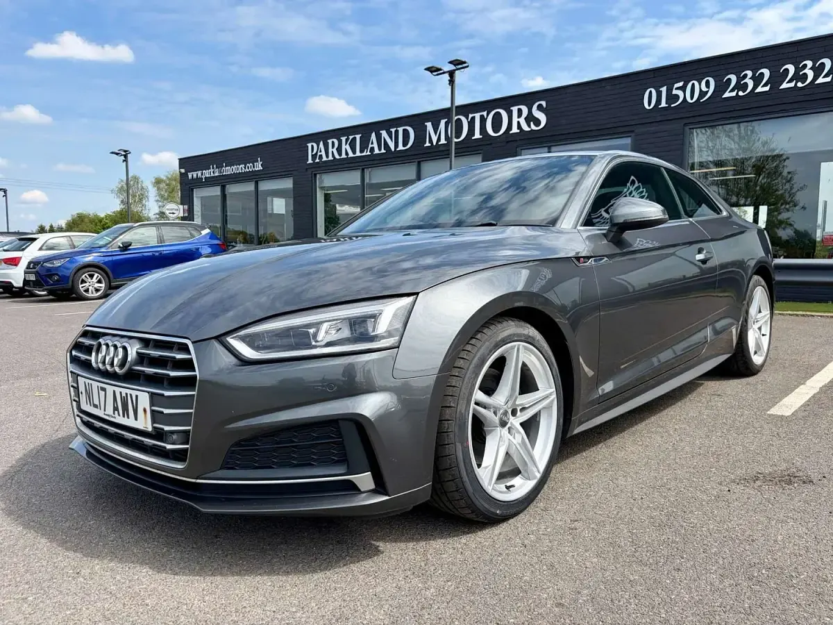 Used Audi A5 S-Line 2017 Grey Coupe