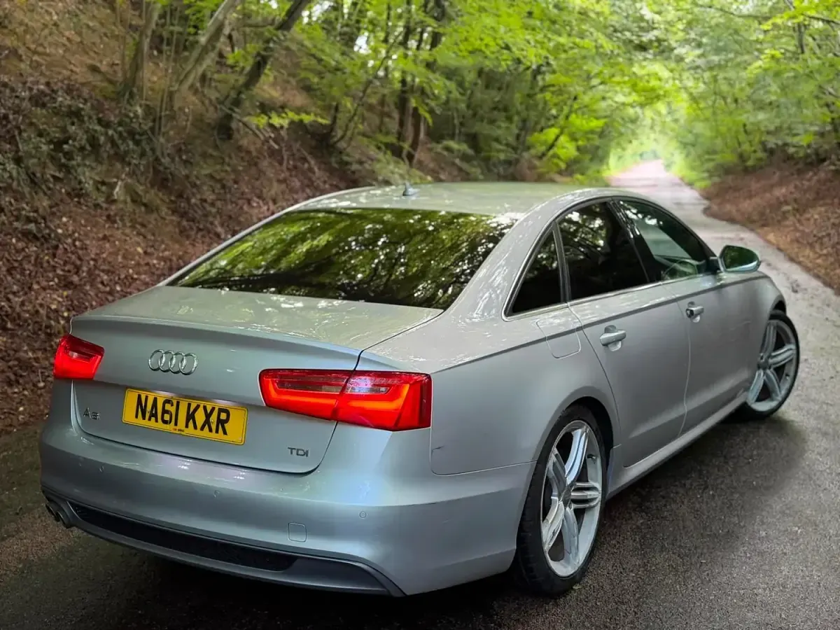 Used Audi A6 S-Line 2011 Silver Sedan