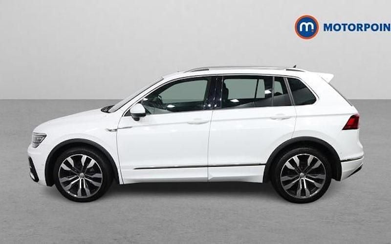 Used VW Tiguan R-line 150 HP (110 kW) 2020 White SUV