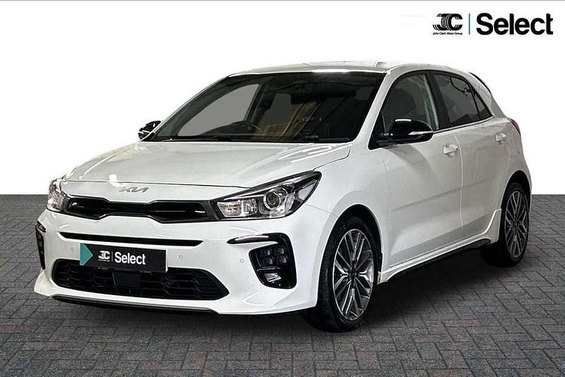 Used Kia Rio GT-Line S 120 HP (88 kW) 2023 White Hatchback