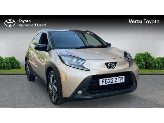 Beige Used 2022 Toyota Aygo Hatchback | £12,575 (Fair price) - Image 1/4