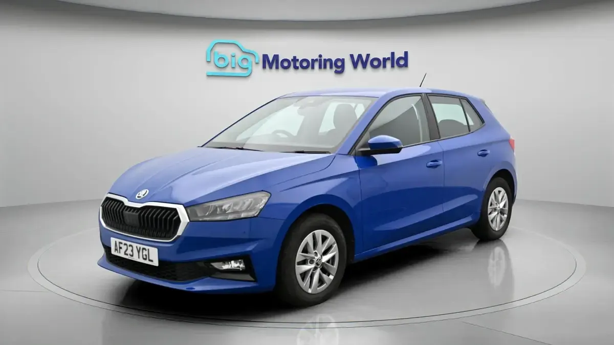 Used Skoda Fabia Comfort 110 HP (80 kW) 2023 Blue Hatchback