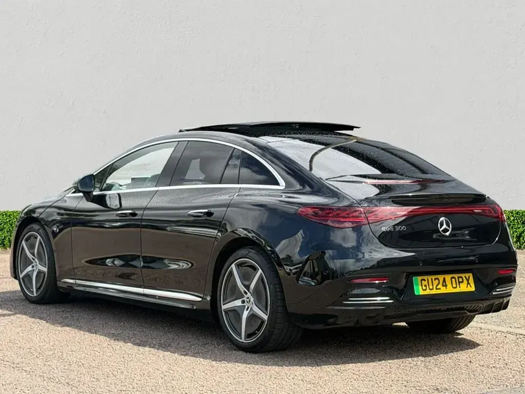Used Mercedes EQE300 AMG line 180 kW (245 HP) 2024 Black Sedan