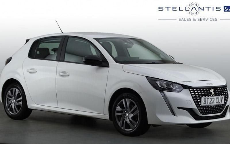 White Used 2022 Peugeot 208 Active Premium Hatchback | £13,006 (Fair price) - Image 1/4