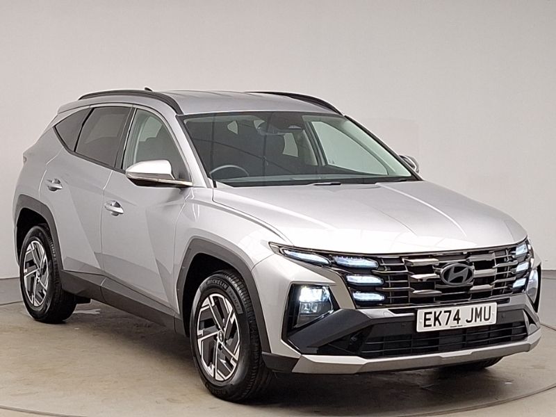 Silver Used 2024 Hyundai Tucson Advanced SUV | £27,298 (Fair price) - Image 1/4