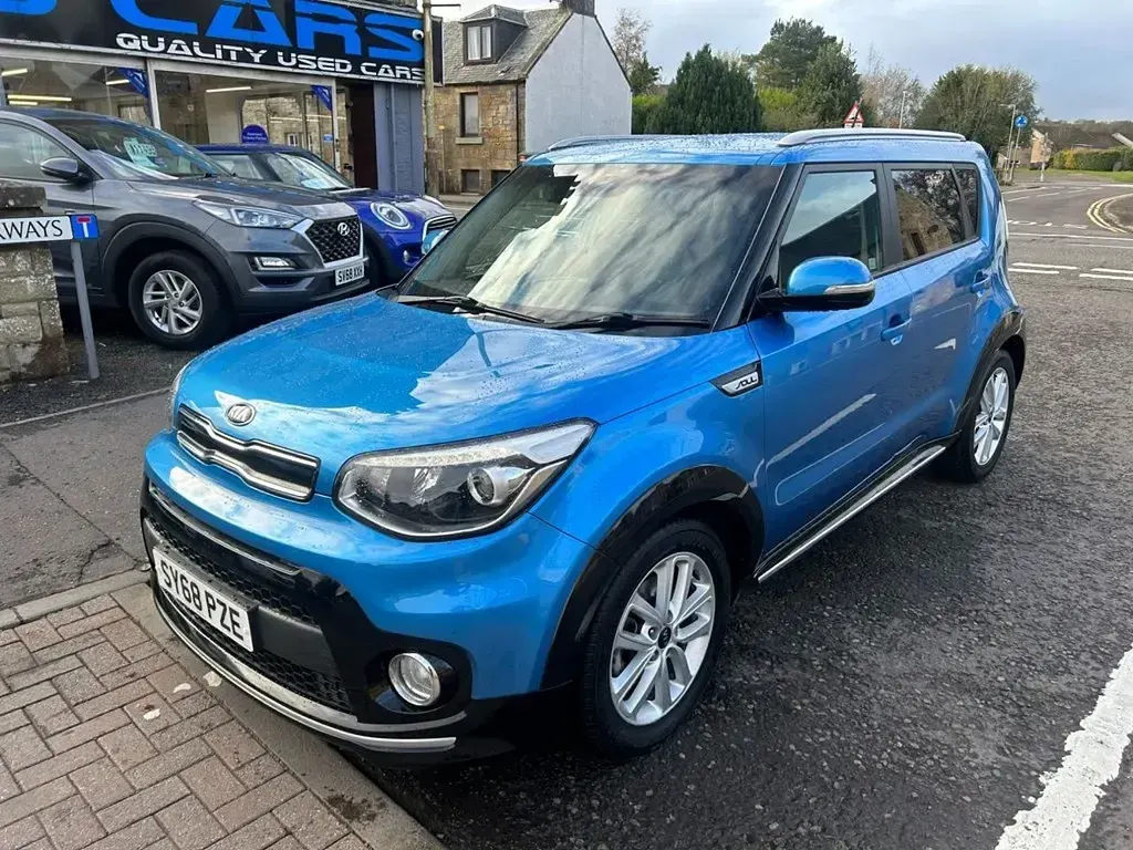 Used Kia Soul 130 HP (95 kW) 2018 Blue SUV