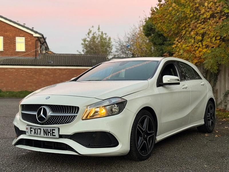 Used Mercedes A180 AMG line 2017 White Hatchback