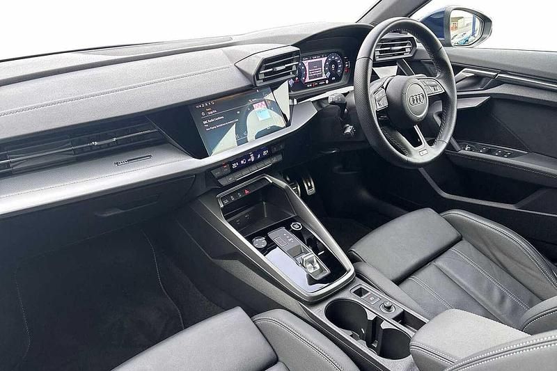 Used Audi A3 S-Line 147 HP (108 kW) 2024 Blue Hatchback