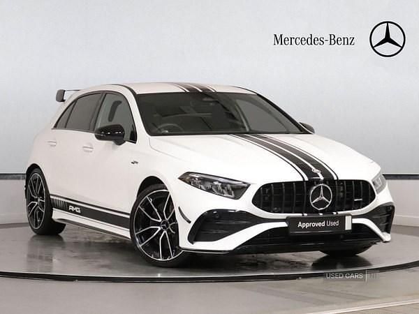 White Used 2025 Mercedes A35 AMG Edition Hatchback | £37,995 - Image 1/4