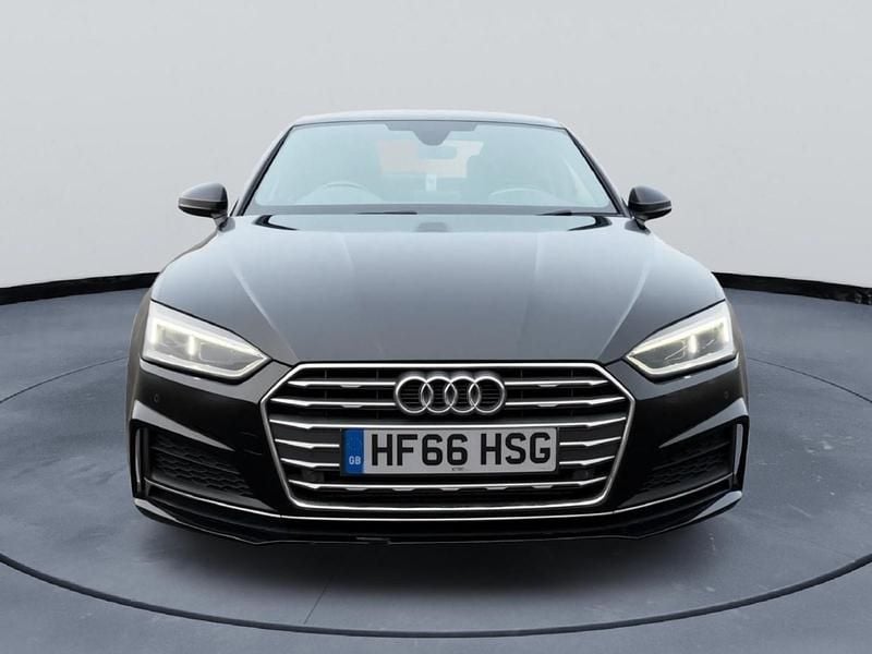 Second-hand Audi A5 S-Line 190 CP (139 kW) 2017 Negru Coupe
