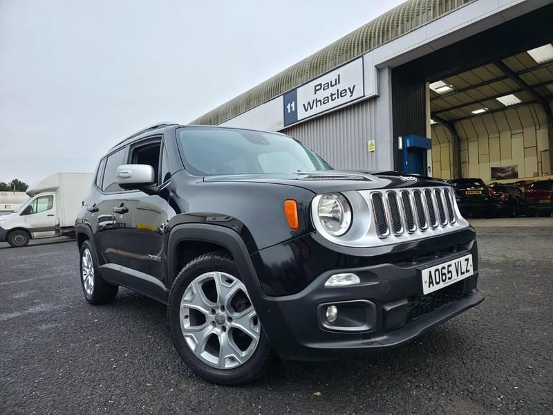 Black Used 2015 Jeep Renegade Limited SUV | £8,995 (Fair price) - Image 1/4