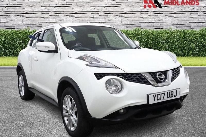 Used Nissan Juke Acenta 110 HP (80 kW) 2017 White SUV