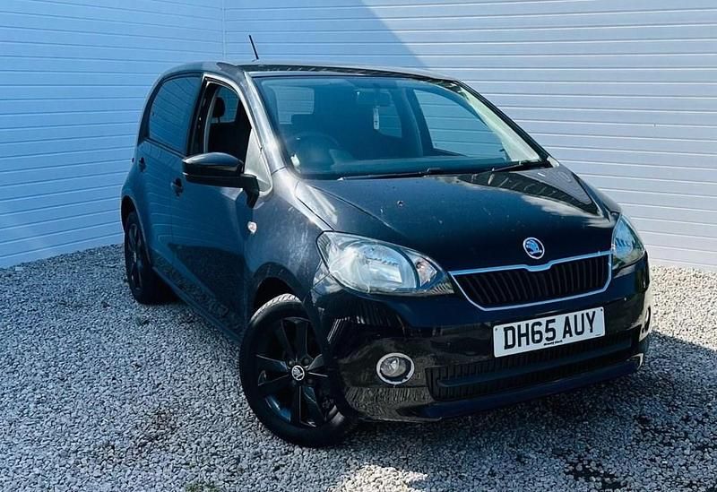 Used Skoda Citigo 60 HP (44 kW) 2015 Black Hatchback