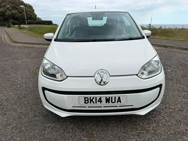 Begagnad VW up! move up! 2014 Vit Halvkombi