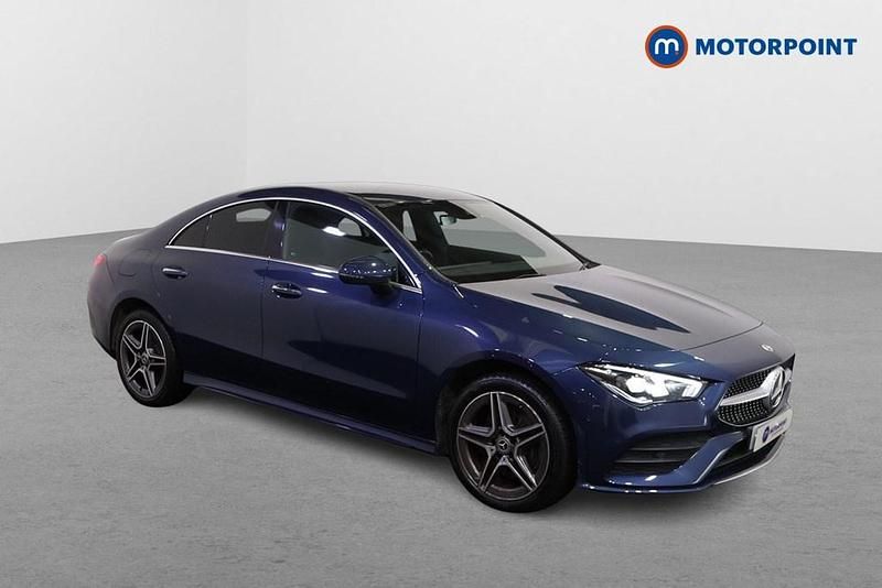 Blue Used 2021 Mercedes E250 AMG Line Premium Coupe | £22,299 (Fair price) - Image 1/4