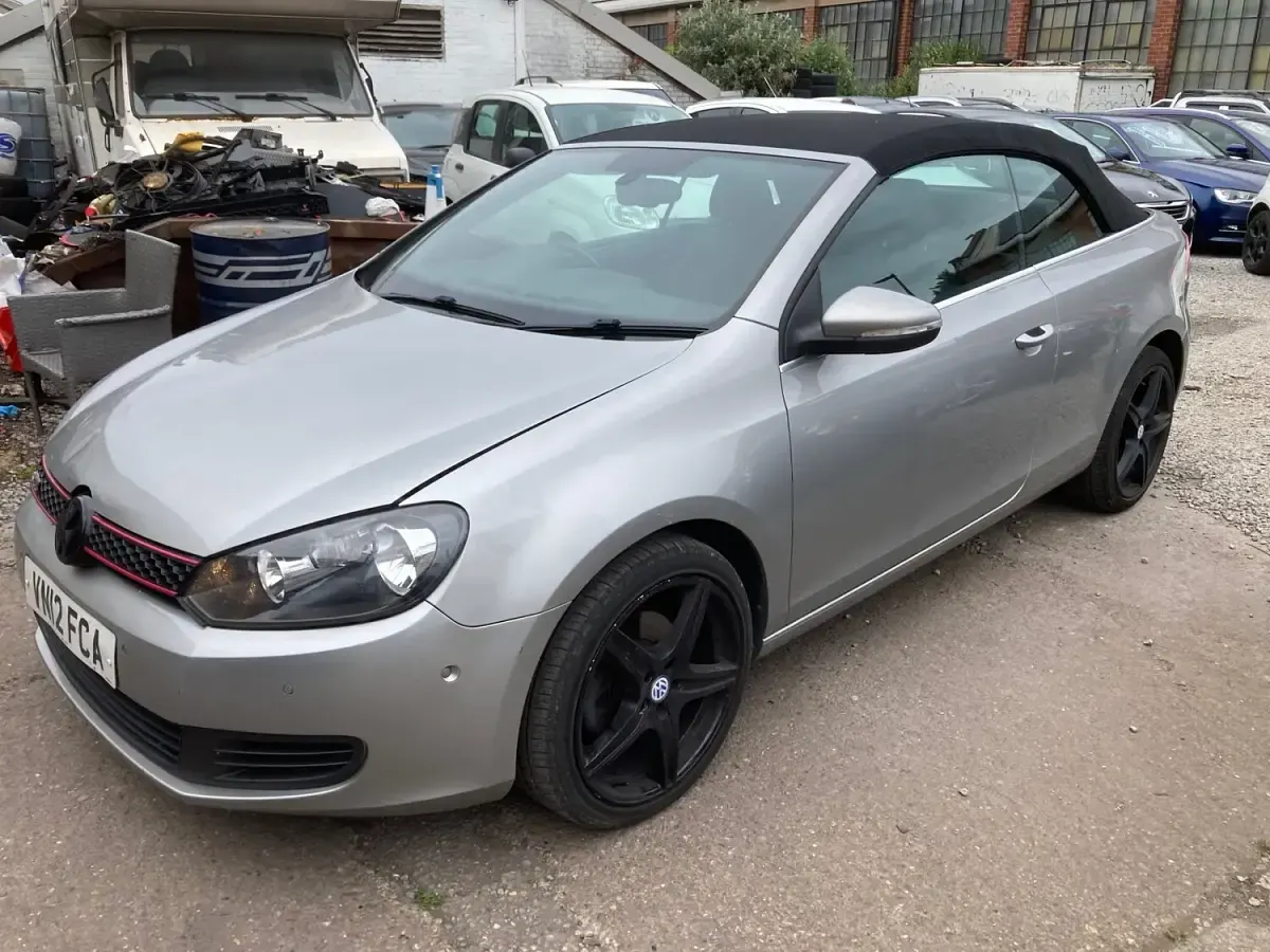 Used VW Golf Cabriolet SE 2012 Silver Cabriolet