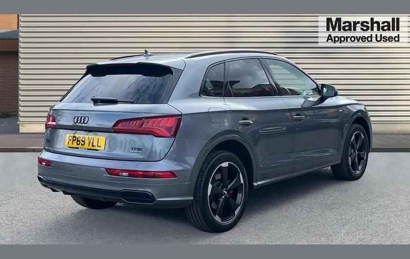 Used Audi Q5 Black Edition 245 HP (180 kW) 2019 Grey SUV