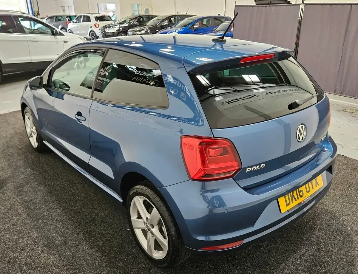 Used VW Polo SEL 110 HP (80 kW) 2016 Blue Hatchback