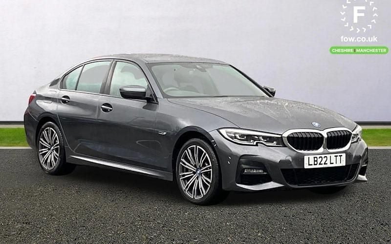 Grey Used 2022 BMW 330e M Sport Sedan | £21,299 (Good price) - Image 1/4