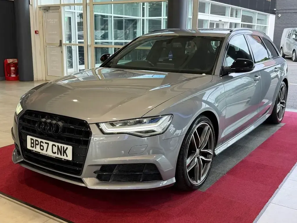 Used Audi A6 Black Edition 190 HP (139 kW) 2018 Grey Estate