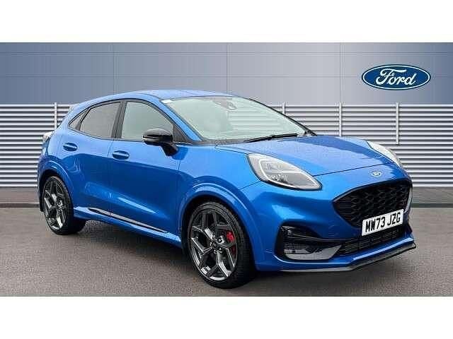 Blue Used 2023 Ford Puma Gen-E ST SUV | £22,088 (Fair price) - Image 1/4