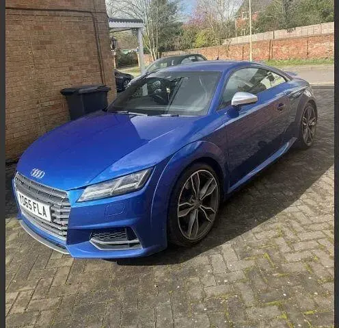 Used Audi TTS Comfort 310 HP (228 kW) 2015 Blue Coupe