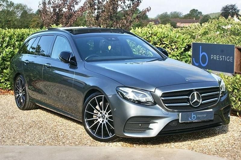 Grey Used 2020 Mercedes E220 AMG line Estate | £27,475 (Expensive) - Image 1/4