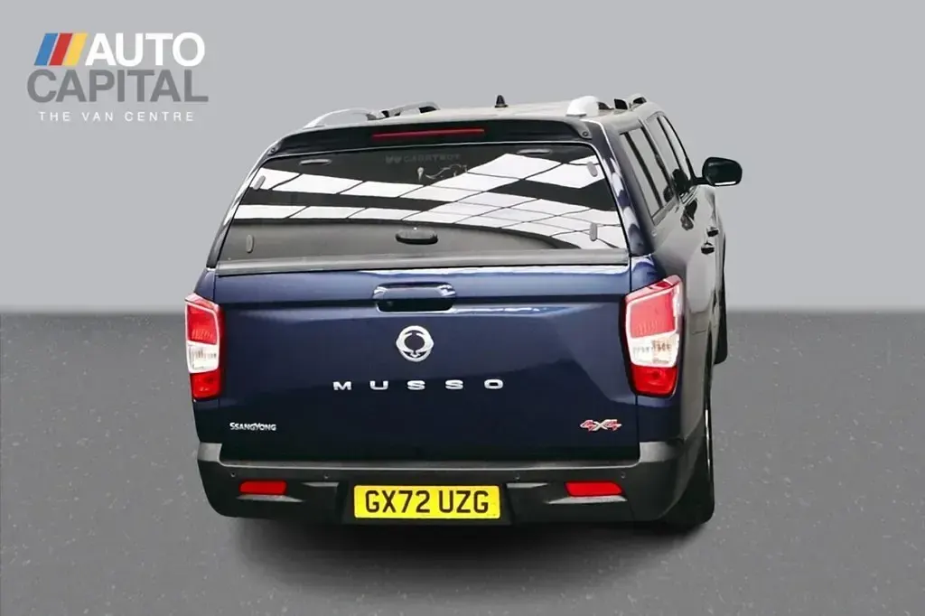 Used SsangYong Musso 181 HP (133 kW) 2022 Blue Pickup